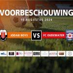 Jodan Boys ontvangt zaterdag FC Oudewater